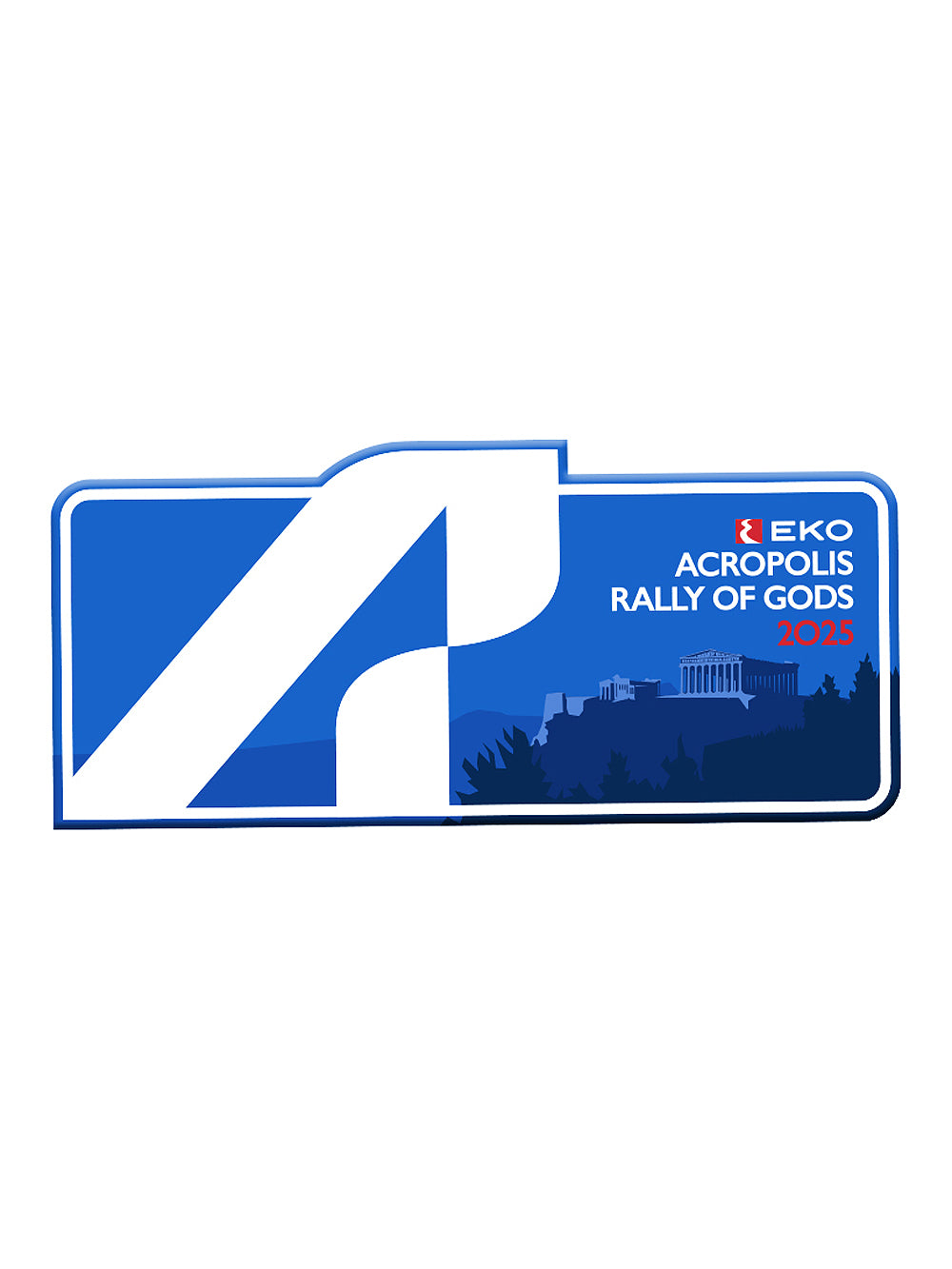 2025 WRC ACROPOLIS RALLY PIN