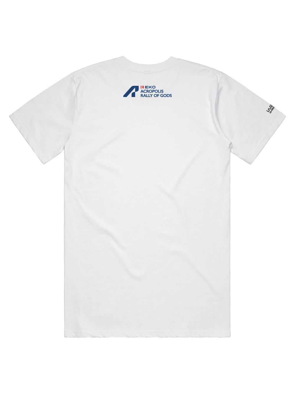 2025 WRC ACROPOLIS RALLY UNISEX WHITE TEE