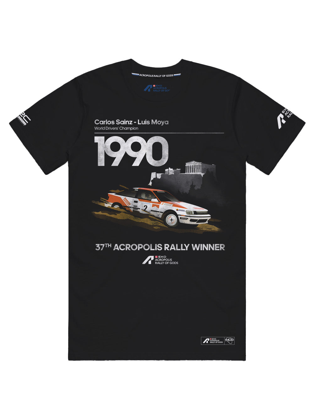 2025 WRC ACROPOLIS RALLY UNISEX SAINZ MOYA TEE