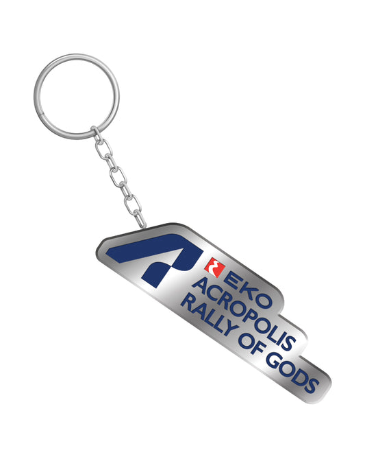 2026 WRC ACROPOLIS RALLY EVENT METAL KEYRING