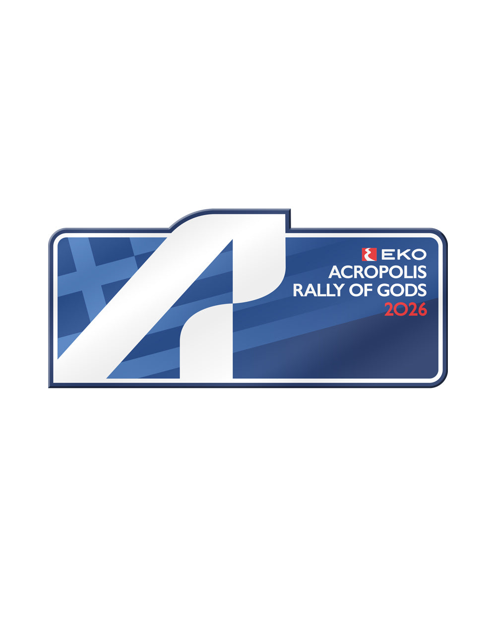 2026 WRC ACROPOLIS RALLY EVENT MAGNET