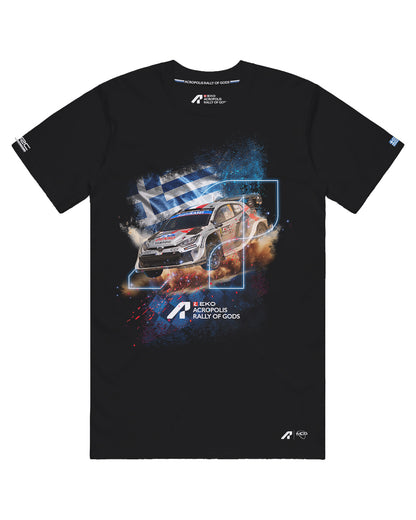 2026 WRC ACROPOLIS RALLY UNISEX EVENT GRAPHIC TEE