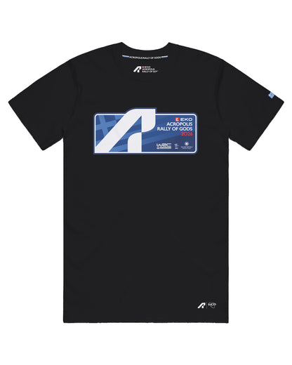 2026 WRC ACROPOLIS RALLY UNISEX EVENT PLATE TEE