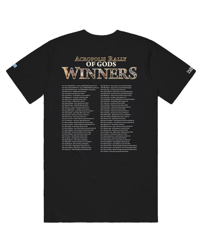 2026 WRC ACROPOLIS RALLY UNISEX WINNERS TEE