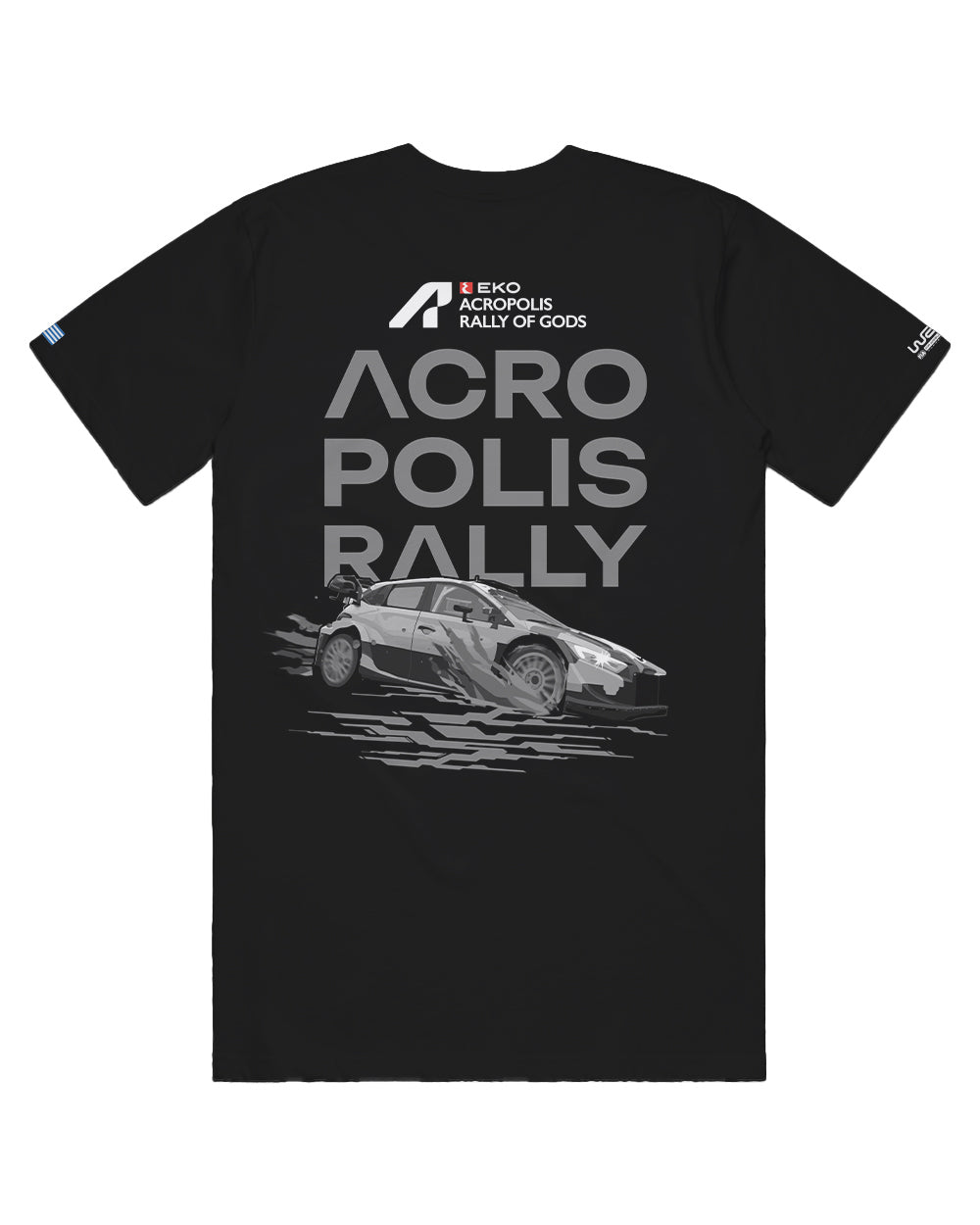 2026 WRC ACROPOLIS RALLY UNISEX MONO TEE