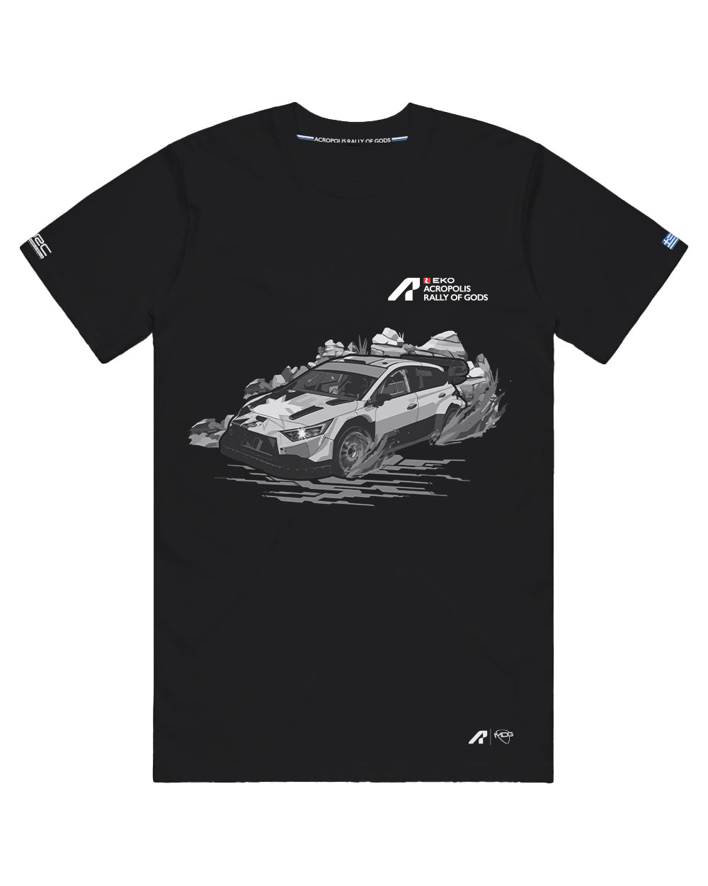 2026 WRC ACROPOLIS RALLY UNISEX MONO TEE