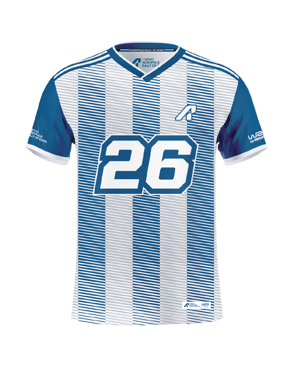 2026 WRC ACROPOLIS RALLY UNISEX SOCCER JERSEY