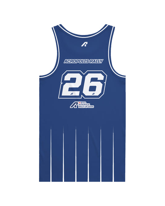 2026 WRC ACROPOLIS RALLY UNISEX BASKETBALL JERSEY
