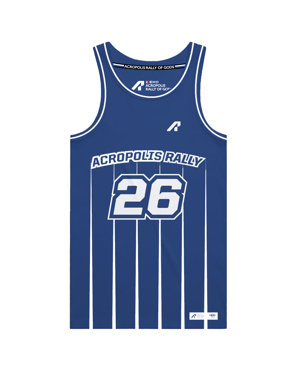 2026 WRC ACROPOLIS RALLY UNISEX BASKETBALL JERSEY